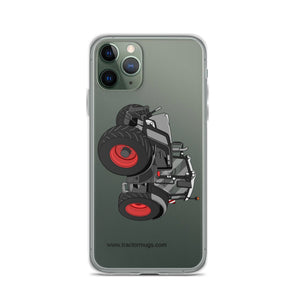 The Tractor Mugs Store iPhone 11 Pro Fendt 828 Profi Black Beauty | Clear Case for iPhone® Quality Farmers Merch