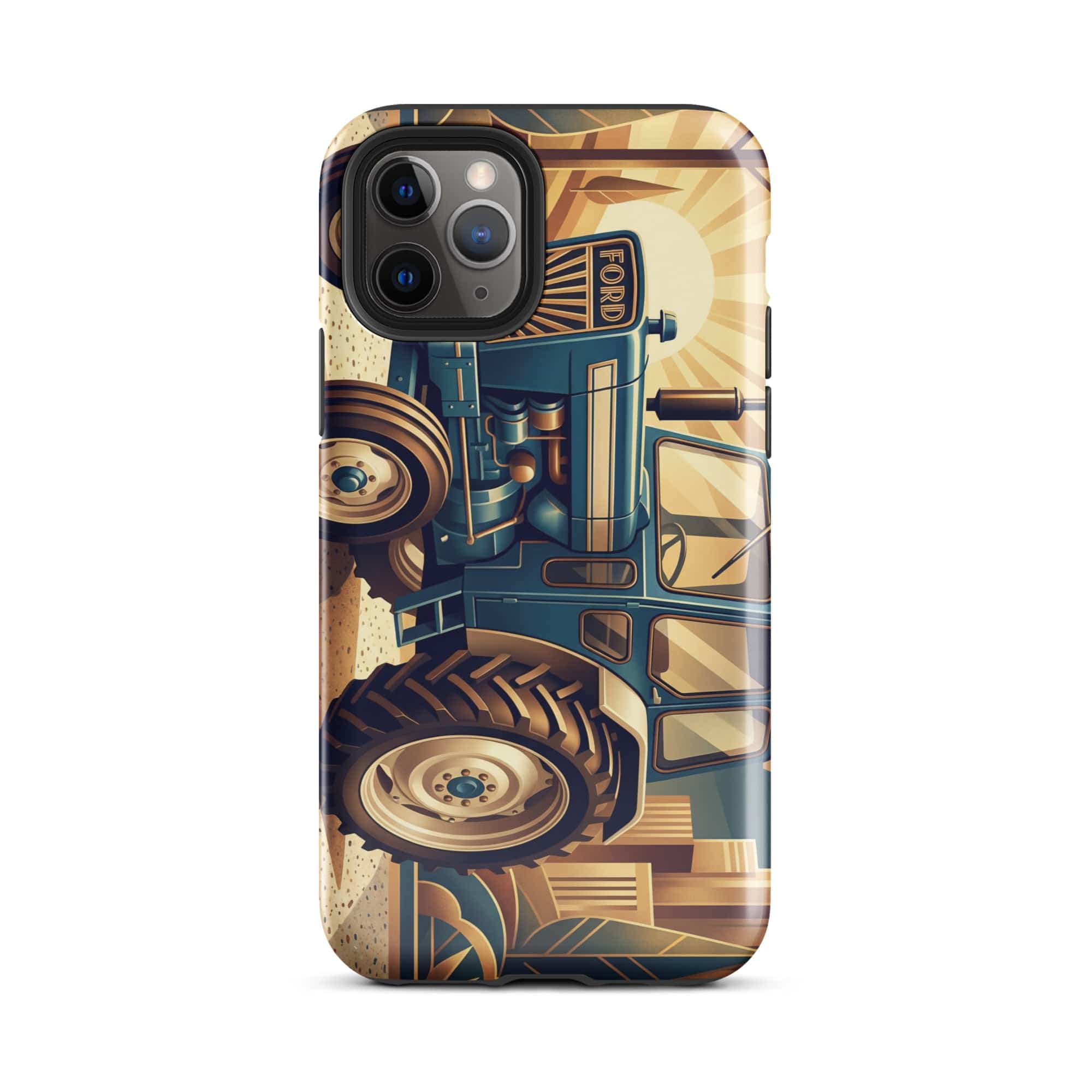 The Tractor Mugs Store iPhone 11 Pro Ford 5000 | Art Deco Tough Case for iPhone® Quality Farmers Merch