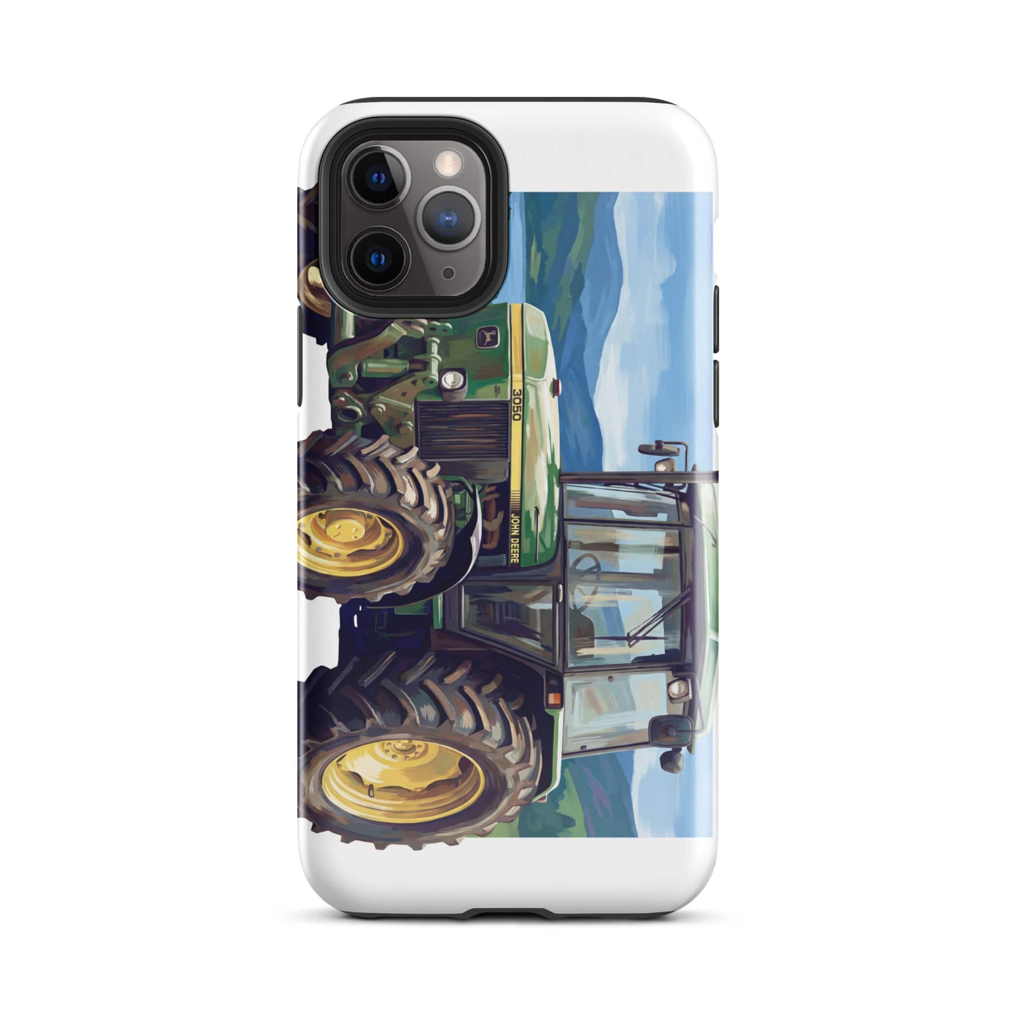The Tractor Mugs Store iPhone 11 Pro John Deere 3050 | Splash Art Tough Case for iPhone® Quality Farmers Merch