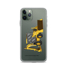 The Tractor Mugs Store iPhone 11 Pro John Deere 410G Backhoe | Clear Case for iPhone® Quality Farmers Merch