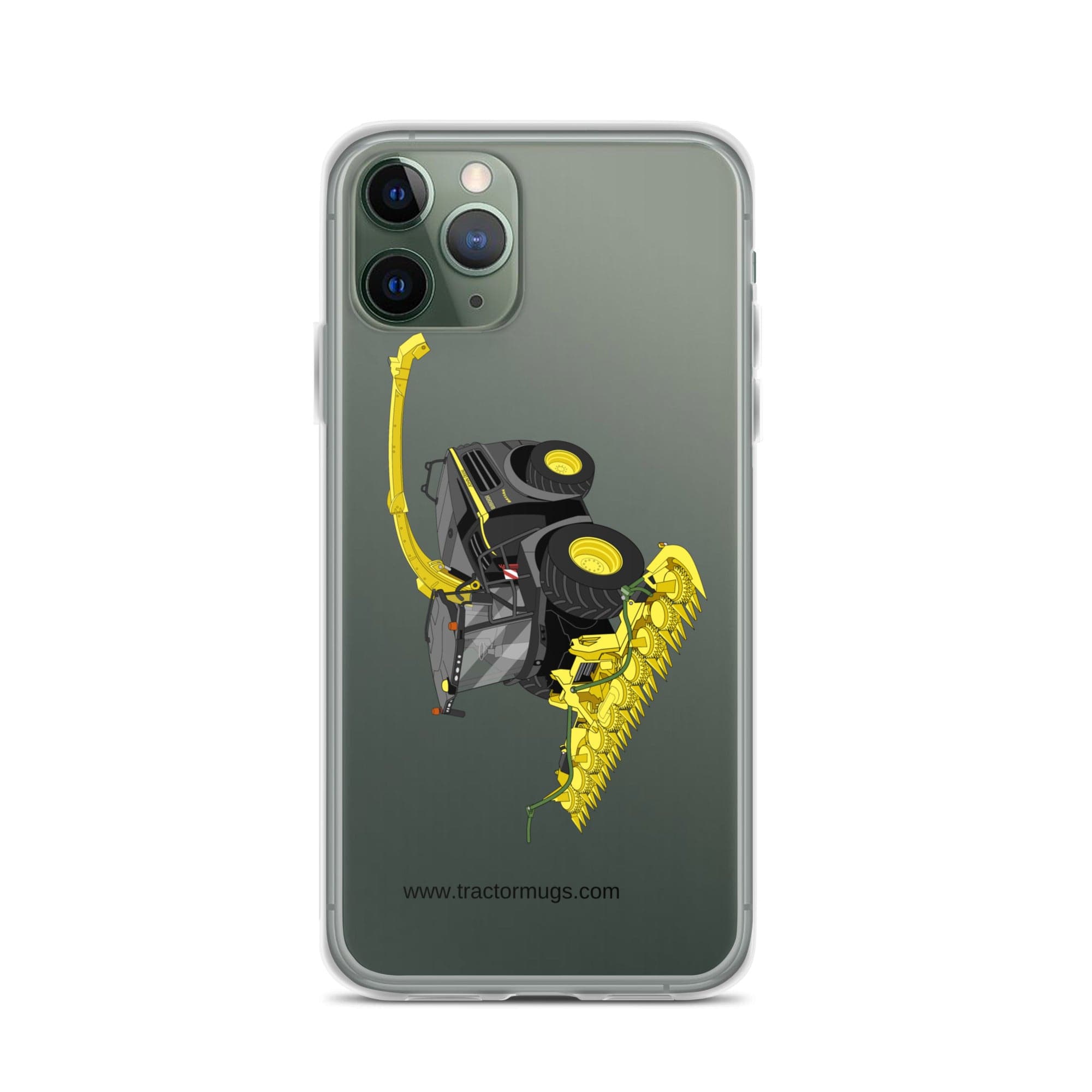 The Tractor Mugs Store iPhone 11 Pro John Deere 8800 Black Beauty Silage Harvester | Clear Case for iPhone® Quality Farmers Merch