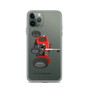 The Tractor Mugs Store iPhone 11 Pro Massey Ferguson 35X | Clear Case for iPhone® Quality Farmers Merch