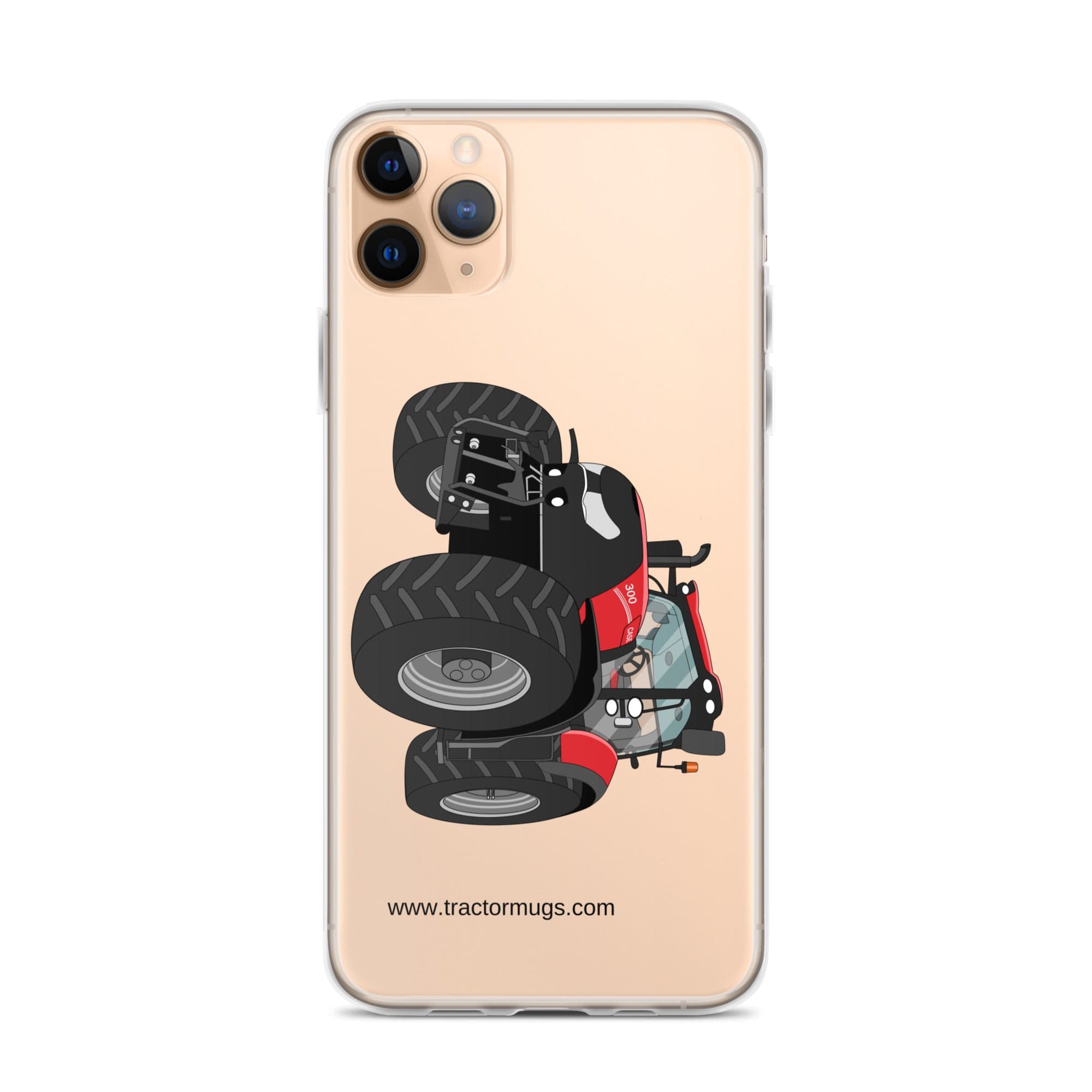 The Tractor Mugs Store iPhone 11 Pro Max Case IH Optum 300 CVX | Clear Case for iPhone® Quality Farmers Merch