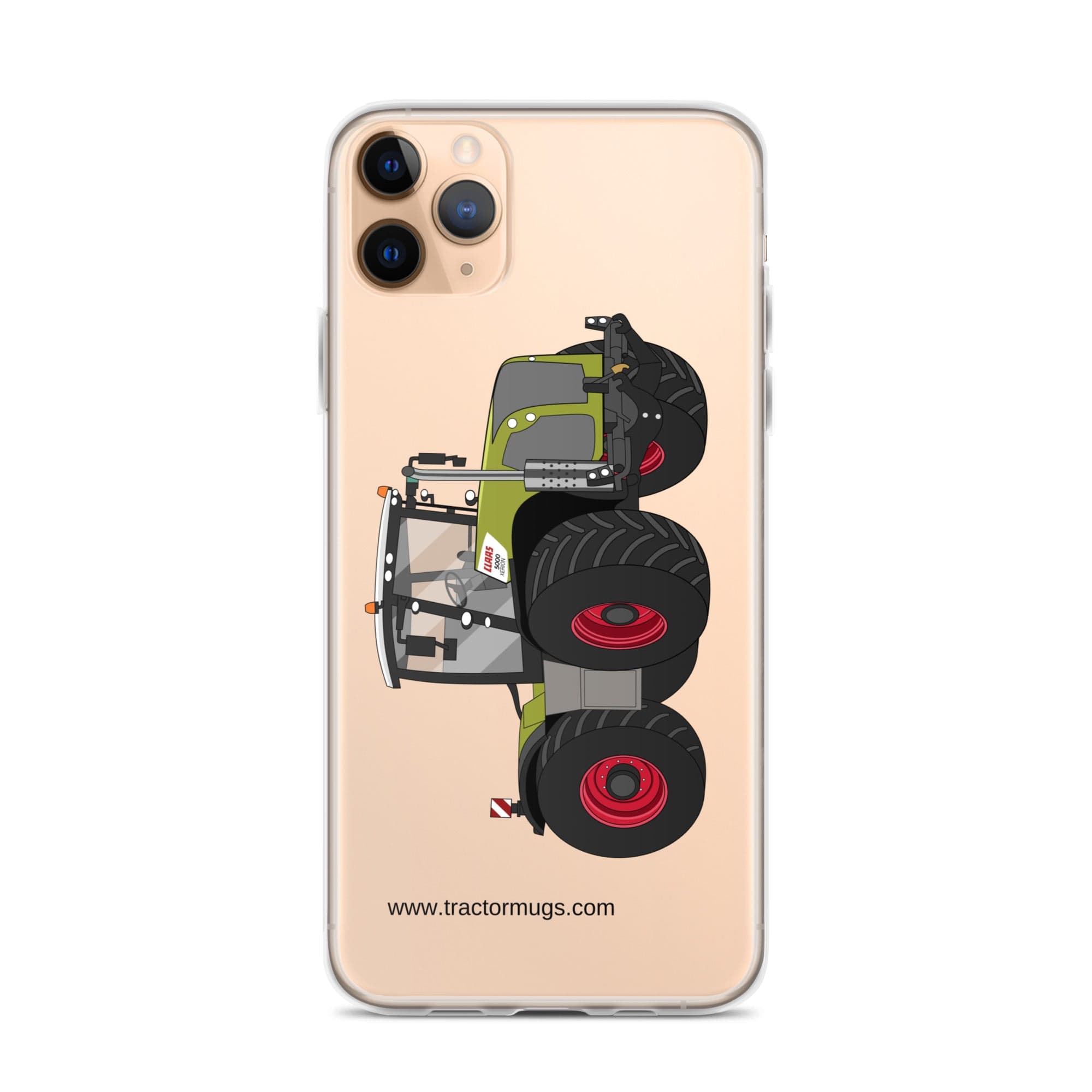 The Tractor Mugs Store iPhone 11 Pro Max Class Xerion 5000 Tractor VC | Clear Case for iPhone® Quality Farmers Merch