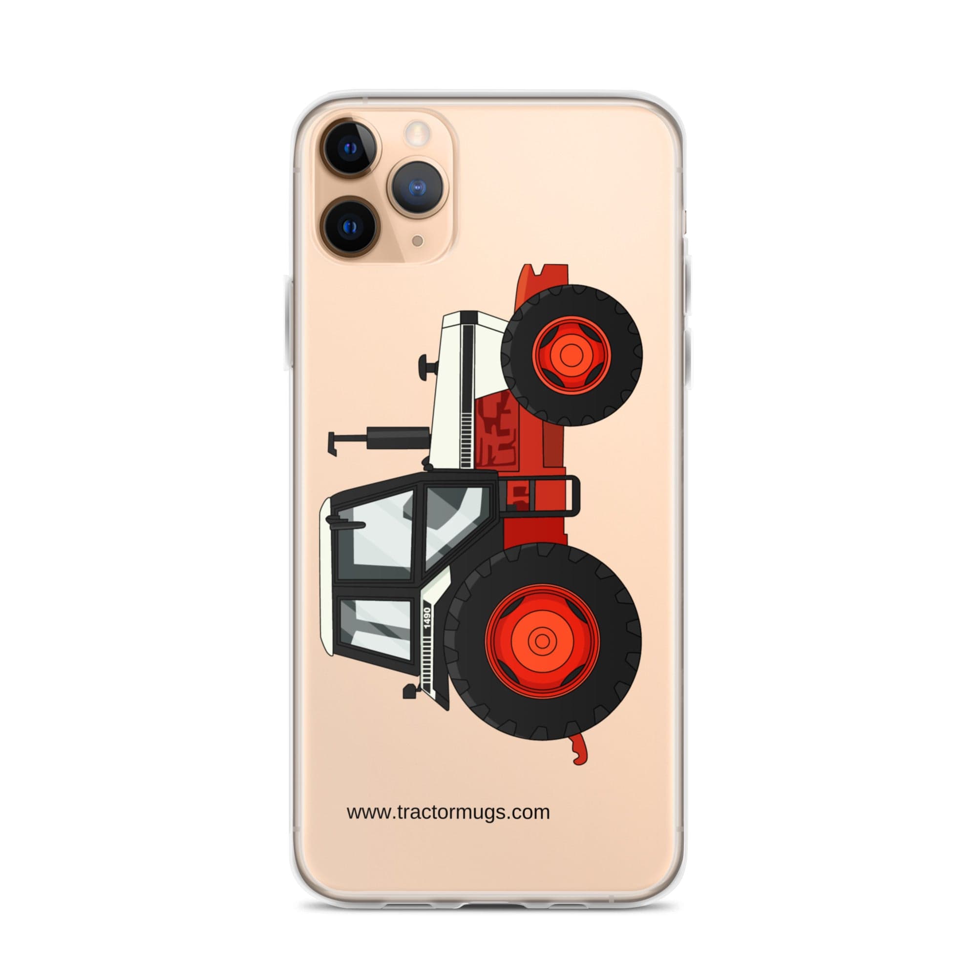 The Tractor Mugs Store iPhone 11 Pro Max David Brown 1490 4WD | Clear Case for iPhone® Quality Farmers Merch