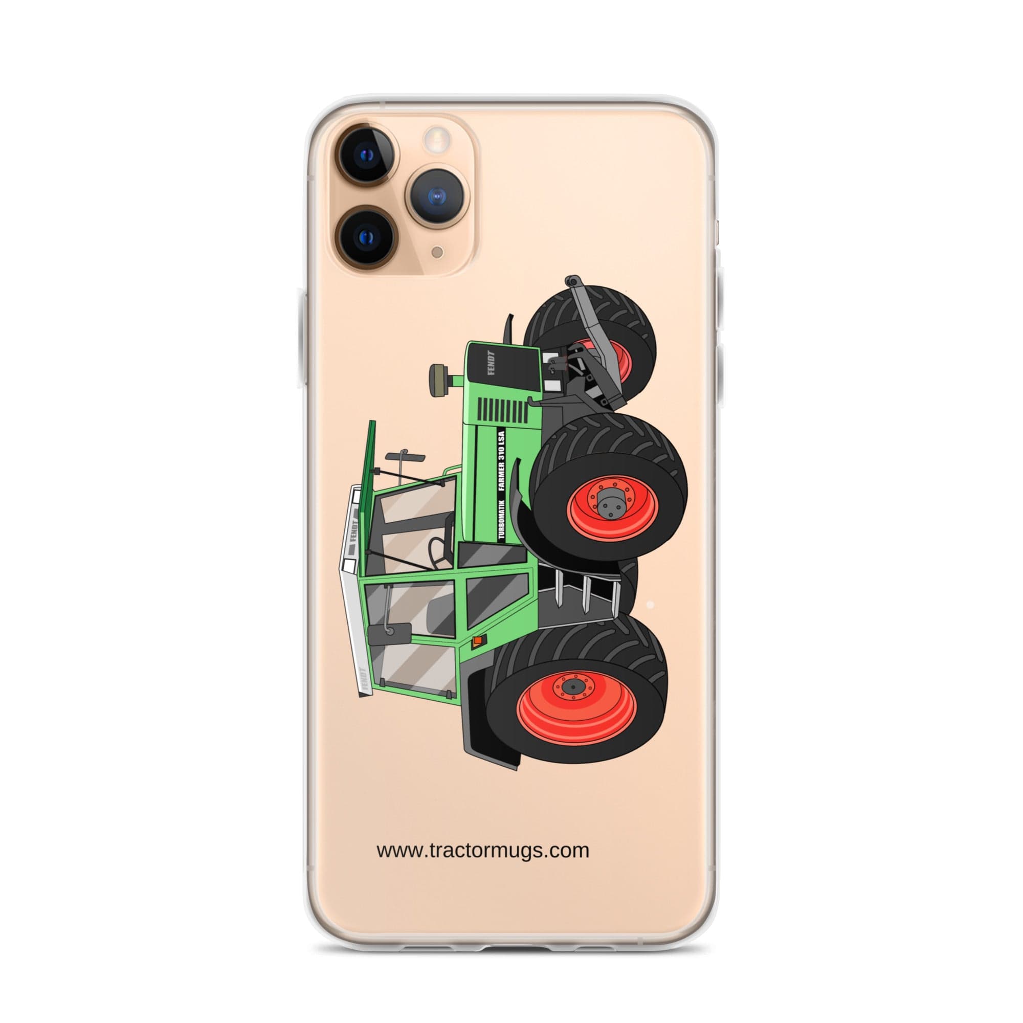 The Tractor Mugs Store iPhone 11 Pro Max Fendt 310 LSA  |  Clear Case for iPhone® Quality Farmers Merch