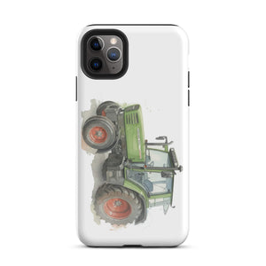 The Tractor Mugs Store iPhone 11 Pro Max Fendt Farmer 308 C Watercolor | Tough Case for iPhone® Quality Farmers Merch