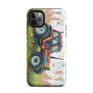 The Tractor Mugs Store iPhone 11 Pro Max FIAT 90-90 DT Splash Art | Tough Case for iPhone® Quality Farmers Merch