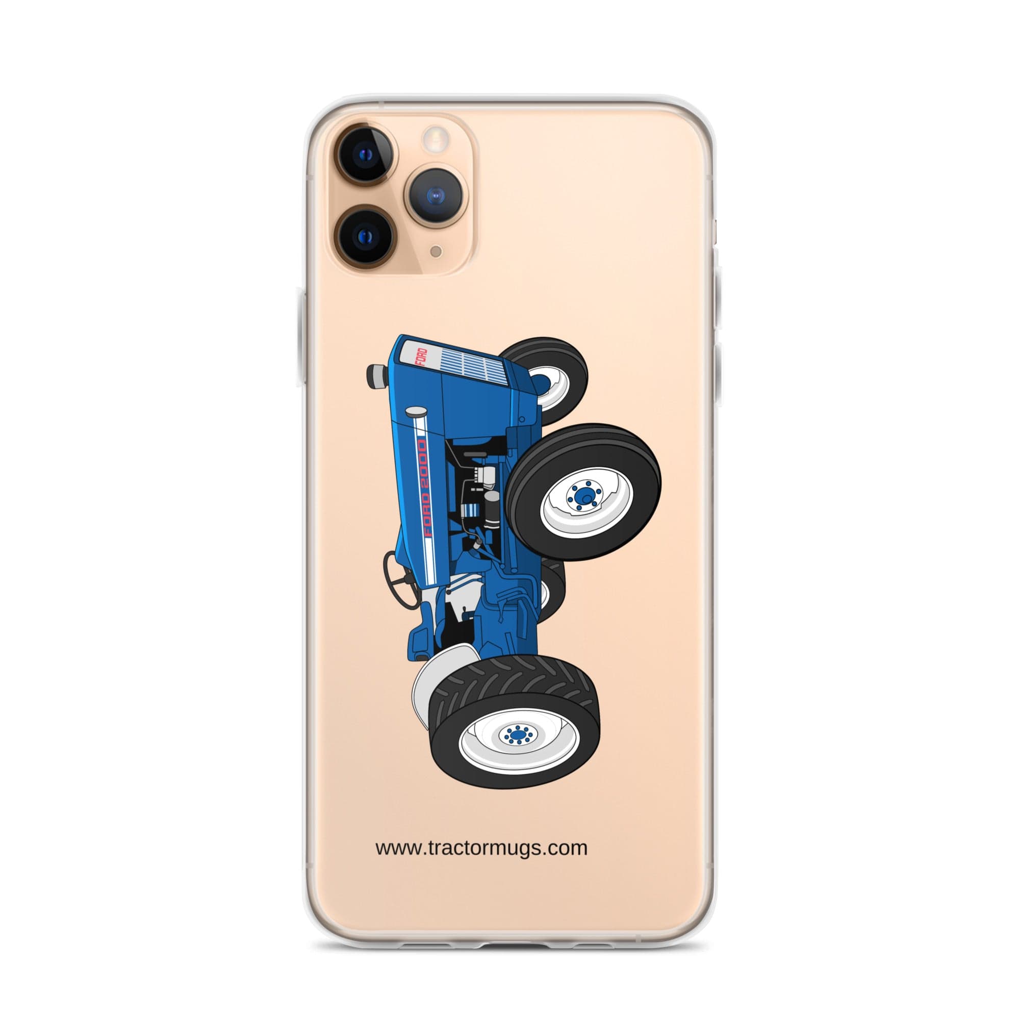 The Tractor Mugs Store iPhone 11 Pro Max Ford 2000 (1963) |  Clear Case for iPhone® Quality Farmers Merch