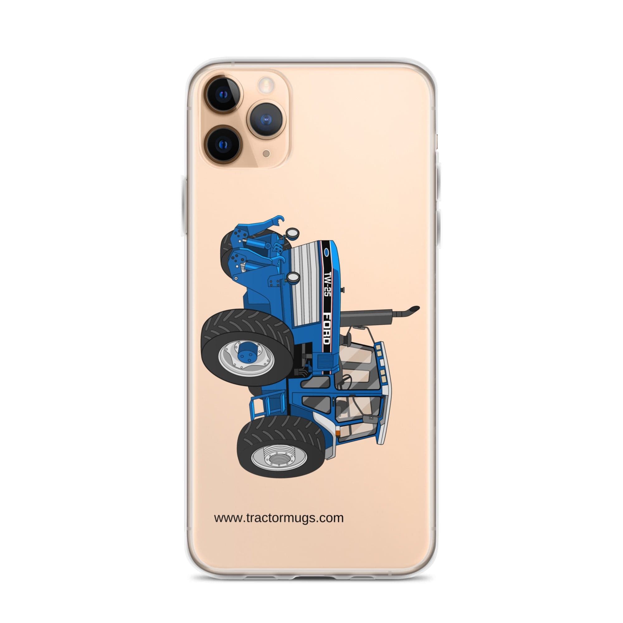 The Tractor Mugs Store iPhone 11 Pro Max Ford TW 25 |  Clear Case for iPhone® Quality Farmers Merch