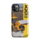 The Tractor Mugs Store iPhone 11 Pro Max JCB 3CX 4x4x4 Brochure | Tough Case for iPhone® Quality Farmers Merch
