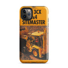 The Tractor Mugs Store iPhone 11 Pro Max JCB 3CX Sitemaster Brochure | Tough Case for iPhone® Quality Farmers Merch