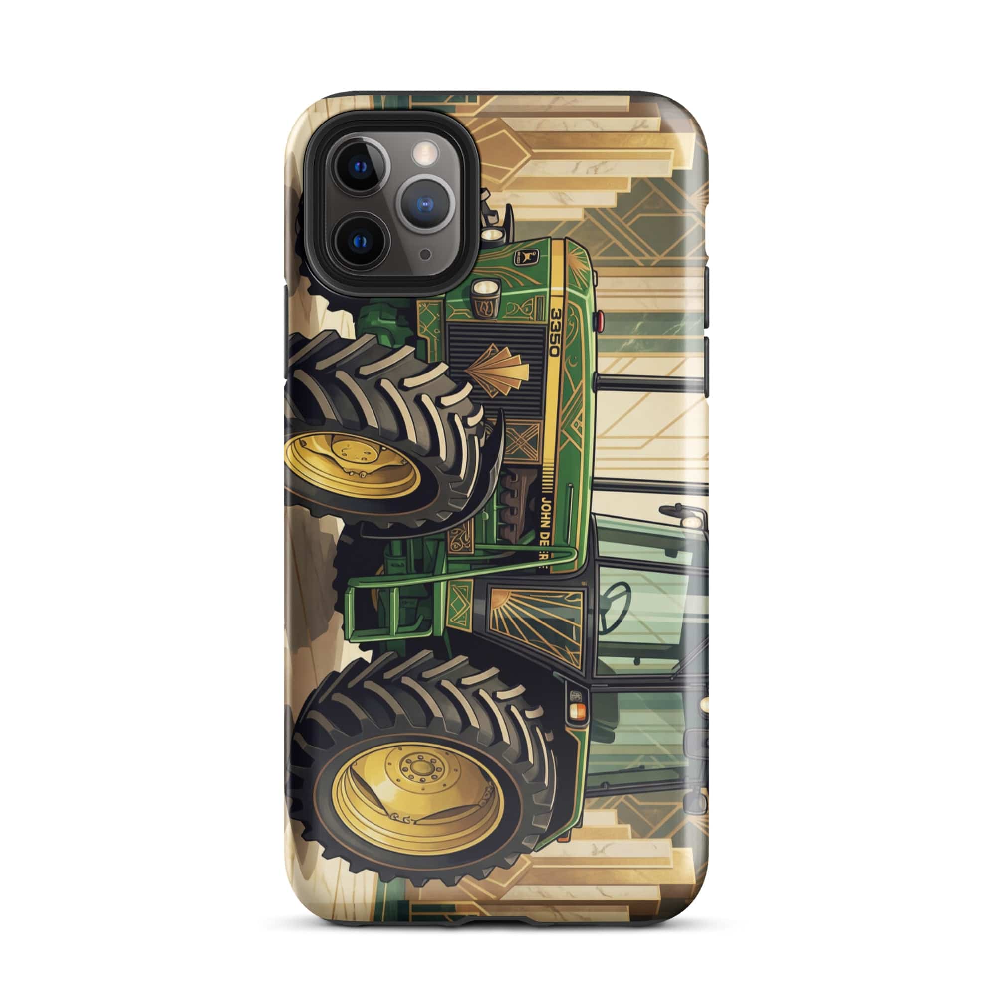 The Tractor Mugs Store iPhone 11 Pro Max John Deere 3350 | Art Deco Tough Case for iPhone® Quality Farmers Merch