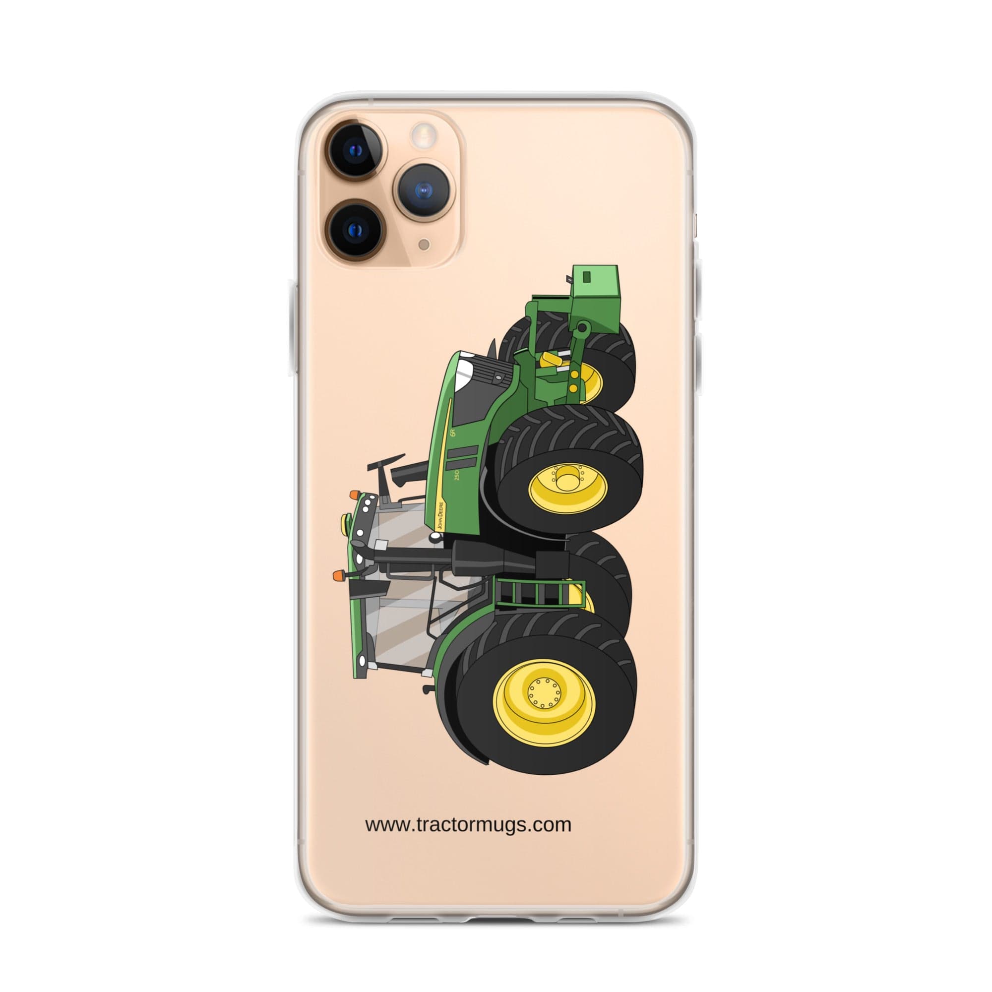 The Tractor Mugs Store iPhone 11 Pro Max John Deere 6R | Clear Case for iPhone® Quality Farmers Merch