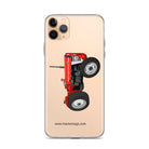The Tractor Mugs Store iPhone 11 Pro Max Massey Ferguson 135 with cab  |  Clear Case for iPhone® Quality Farmers Merch