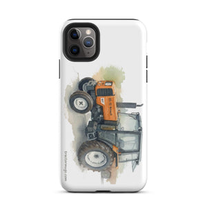 The Tractor Mugs Store iPhone 11 Pro Max Renault 65-32 MX Watercolor | Tough Case for iPhone® Quality Farmers Merch