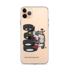 The Tractor Mugs Store iPhone 11 Pro Max Steyr 4120 Plus | Clear Case for iPhone® Quality Farmers Merch