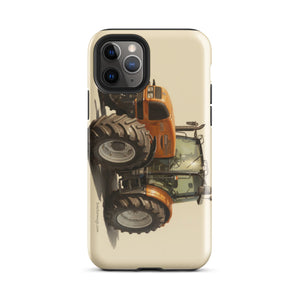 The Tractor Mugs Store iPhone 11 Pro Renault ares 696 rz Oil Painting | Tough Case for iPhone® Quality Farmers Merch