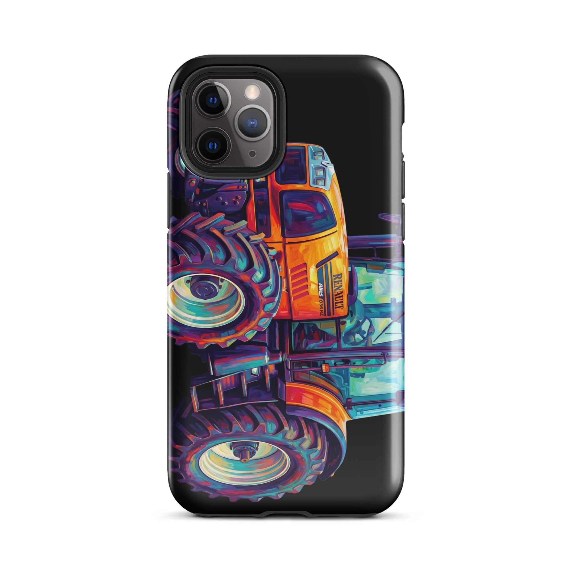 The Tractor Mugs Store iPhone 11 Pro Renault Atles 926 | Splash Art Tough Case for iPhone® Quality Farmers Merch