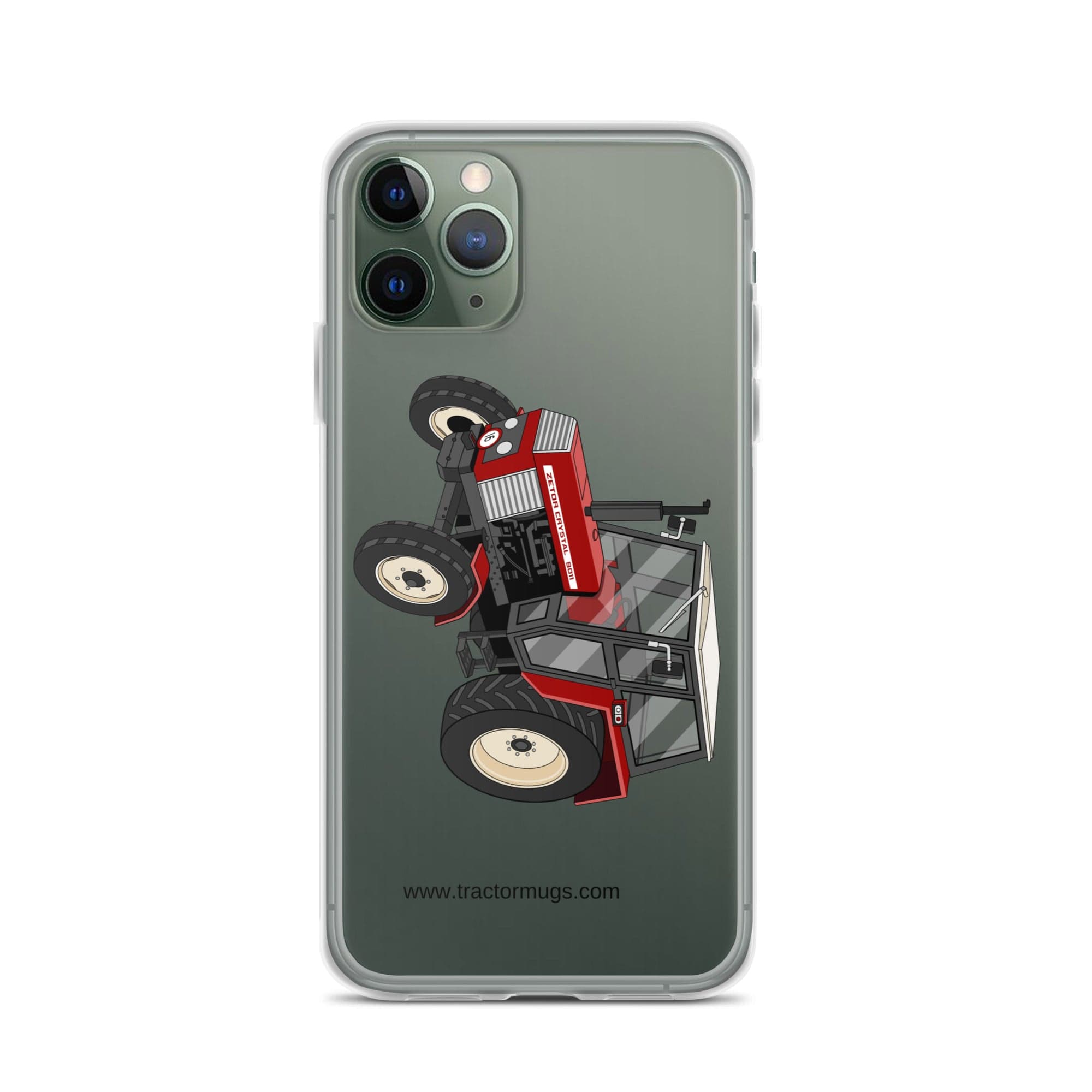 The Tractor Mugs Store iPhone 11 Pro Zetor Crystal 8011 | Clear Case for iPhone® Quality Farmers Merch