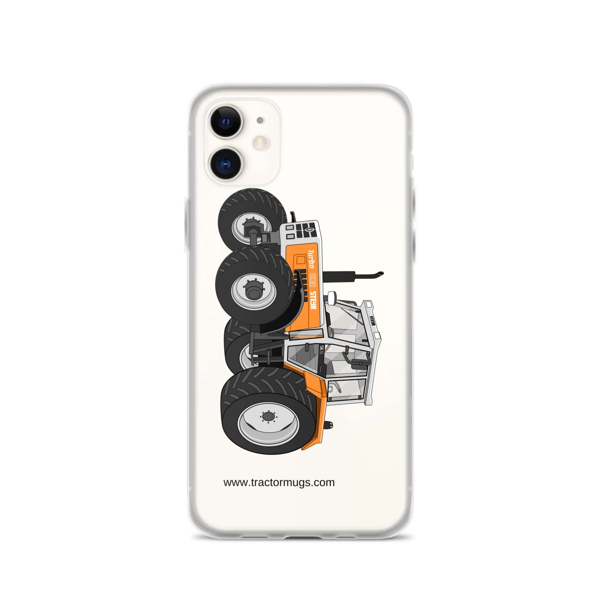 The Tractor Mugs Store iPhone 11 Steyr SK 8130 Kommunal | Clear Case for iPhone® Quality Farmers Merch