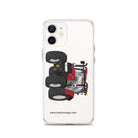 The Tractor Mugs Store iPhone 12 Case IH Maxxum 150 Activedrive 8 | Clear Case for iPhone® Quality Farmers Merch