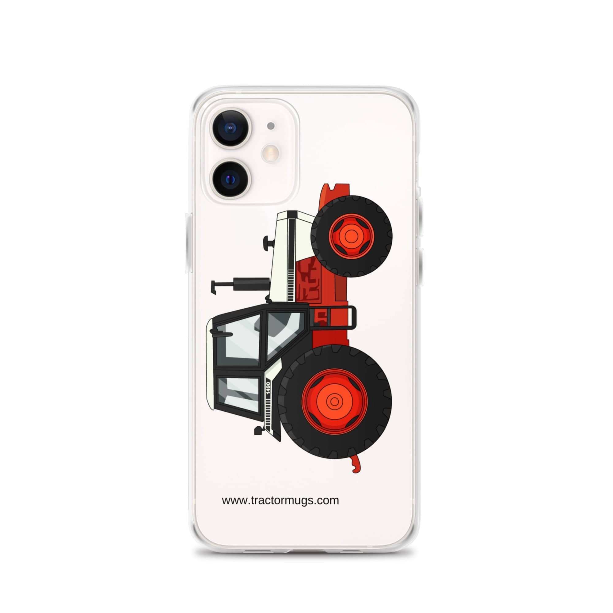 The Tractor Mugs Store iPhone 12 David Brown 1490 4WD | Clear Case for iPhone® Quality Farmers Merch