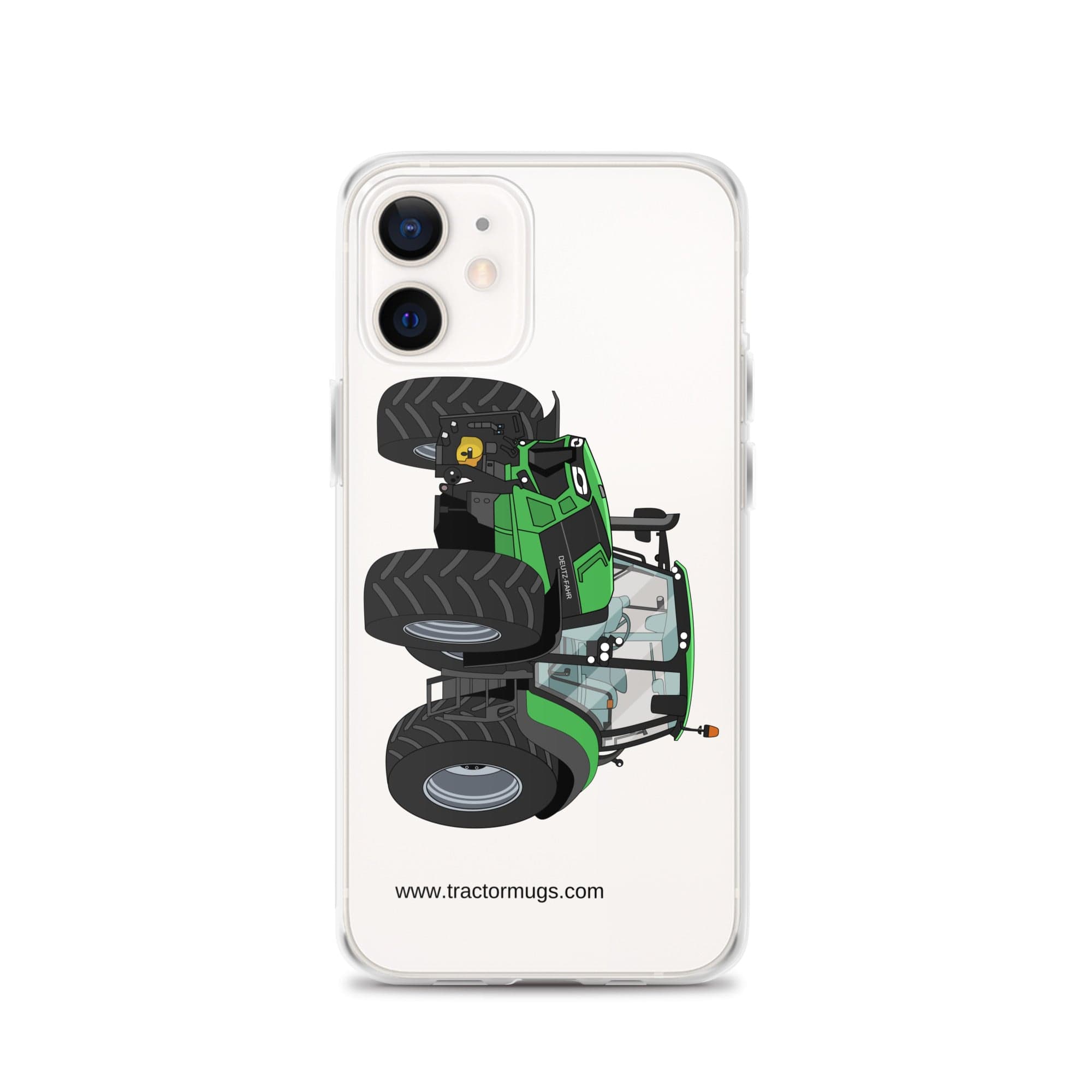 The Tractor Mugs Store iPhone 12 Deutz - Fahr Agrotron 7250 Ttv | Clear Case for iPhone® Quality Farmers Merch