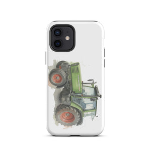 The Tractor Mugs Store iPhone 12 Fendt Farmer 308 C Watercolor | Tough Case for iPhone® Quality Farmers Merch
