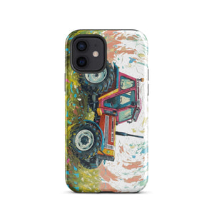 The Tractor Mugs Store iPhone 12 FIAT 90-90 DT Splash Art | Tough Case for iPhone® Quality Farmers Merch