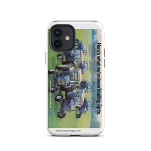 The Tractor Mugs Store iPhone 12 Ford '000 Series Advert | Tough Case for iPhone® Quality Farmers Merch