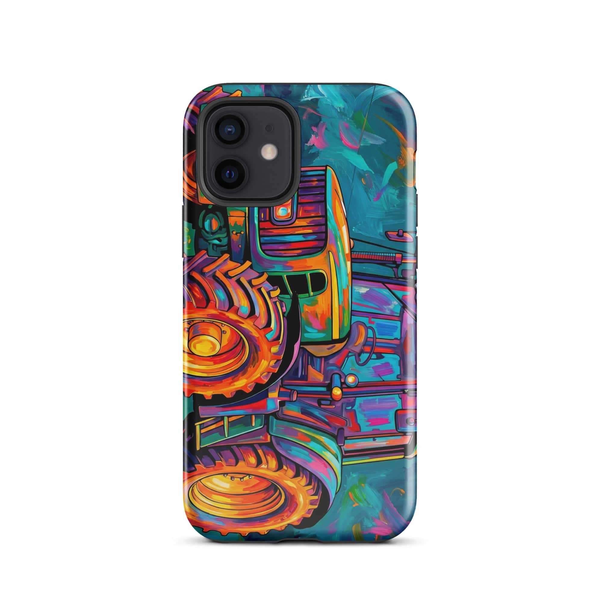 The Tractor Mugs Store iPhone 12 John Deere 6930 | Splash Art Tough Case for iPhone® Quality Farmers Merch