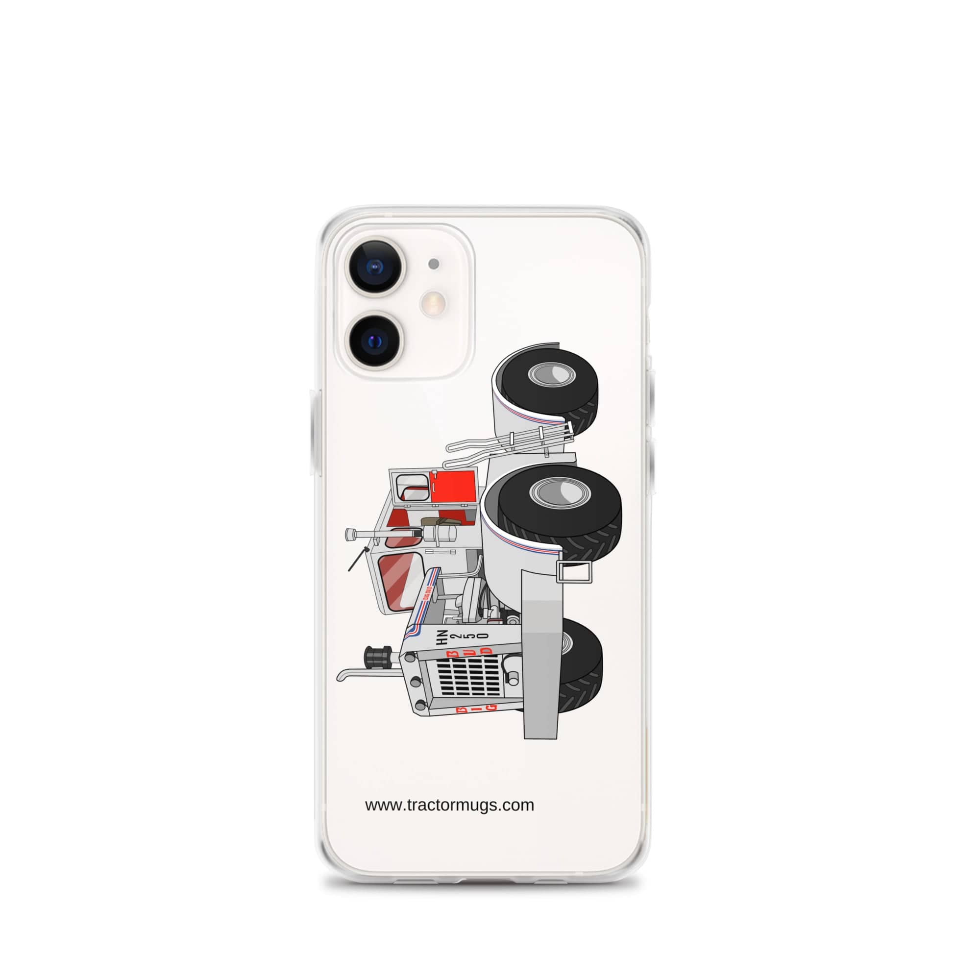 The Tractor Mugs Store iPhone 12 mini Big Bud Tractor | Clear Case for iPhone® Quality Farmers Merch