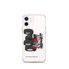 The Tractor Mugs Store iPhone 12 mini Case IH Maxxum 150 Activedrive 8 | Clear Case for iPhone® Quality Farmers Merch