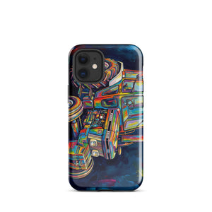 The Tractor Mugs Store iPhone 12 mini Ford 6810 2WD | Splash Art Tough Case for iPhone® Quality Farmers Merch