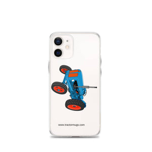 The Tractor Mugs Store iPhone 12 mini Fordson Super Dexta | Clear Case for iPhone® Quality Farmers Merch