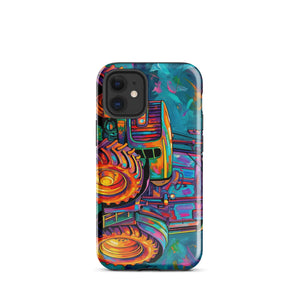 The Tractor Mugs Store iPhone 12 mini John Deere 6930 | Splash Art Tough Case for iPhone® Quality Farmers Merch