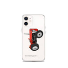 The Tractor Mugs Store iPhone 12 mini Massey Ferguson 135  |  Clear Case for iPhone® Quality Farmers Merch