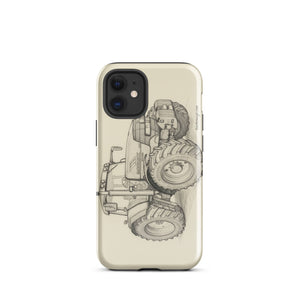 The Tractor Mugs Store iPhone 12 mini McCormick MTX 200 Pencil Sketch | Tough Case for iPhone® Quality Farmers Merch