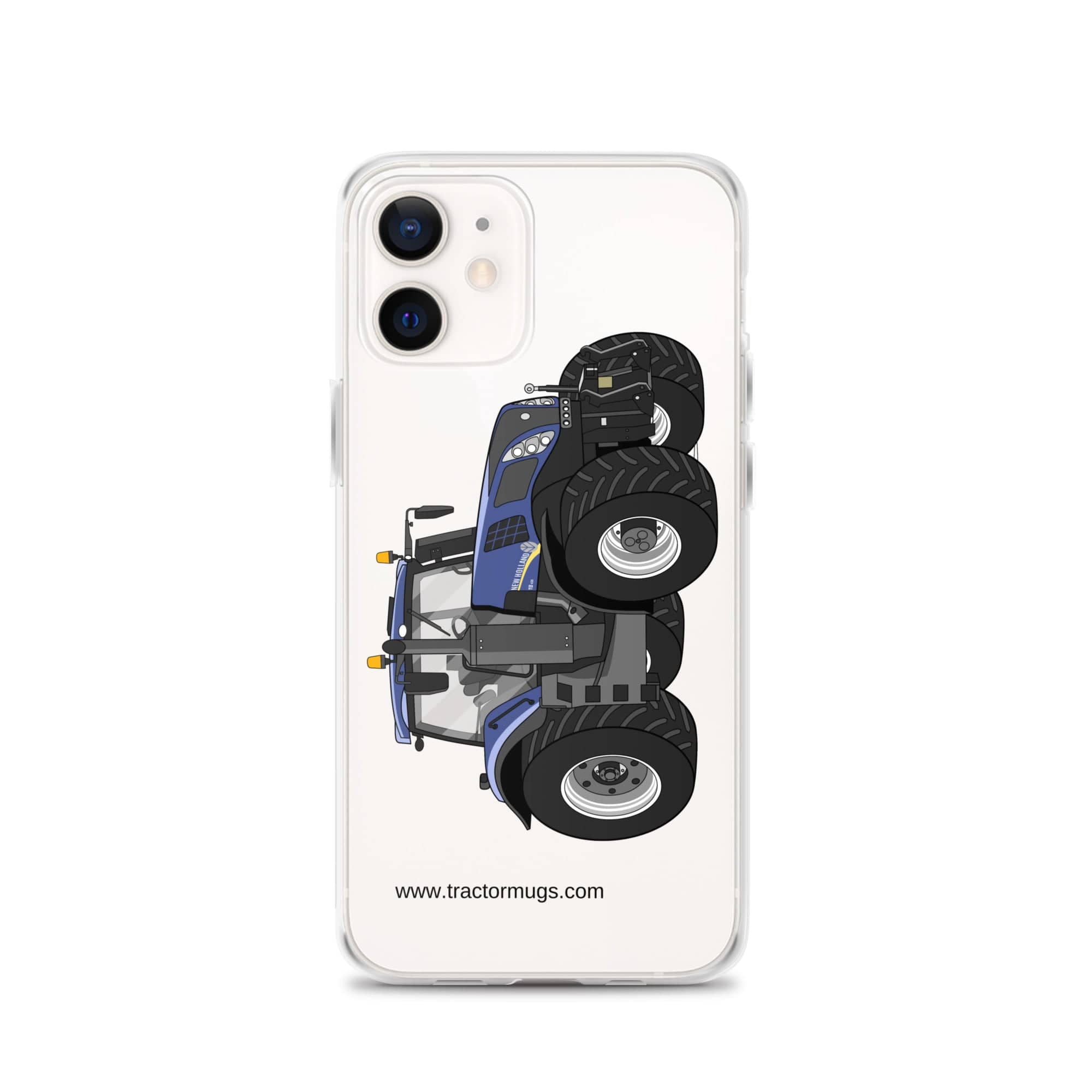 The Tractor Mugs Store iPhone 12 New Holland T8 435 | Clear Case for iPhone® Quality Farmers Merch