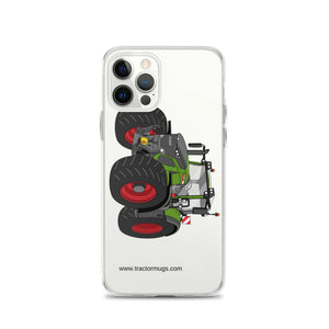 The Tractor Mugs Store iPhone 12 Pro Fendt 942 Vario | Clear Case for iPhone® Quality Farmers Merch