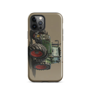The Tractor Mugs Store iPhone 12 Pro Fendt Favorit 818 Oil Painting | Tough Case for iPhone® Quality Farmers Merch