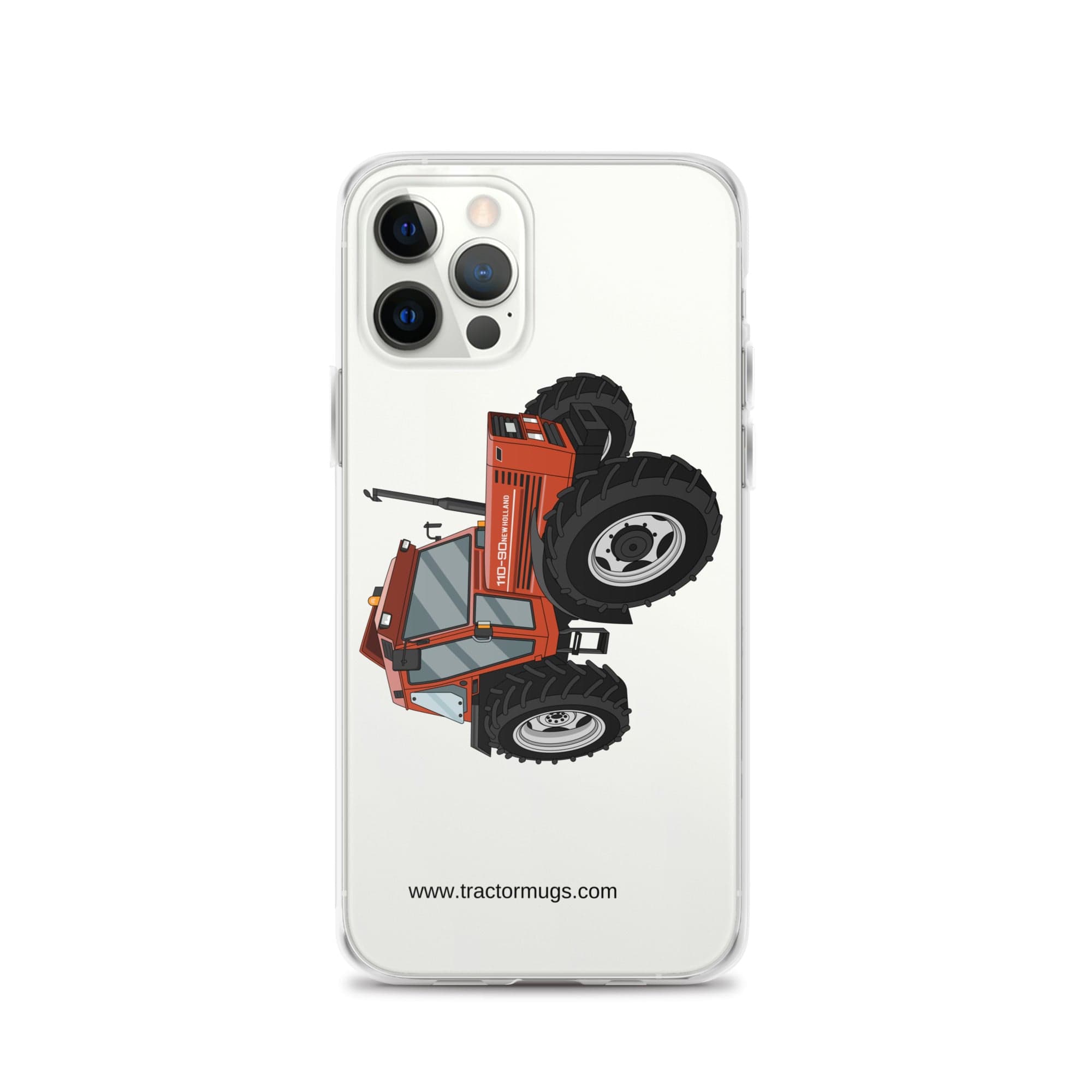 The Tractor Mugs Store iPhone 12 Pro FIAT 110-90 | Clear Case for iPhone® Quality Farmers Merch