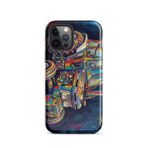 The Tractor Mugs Store iPhone 12 Pro Ford 6810 2WD | Splash Art Tough Case for iPhone® Quality Farmers Merch