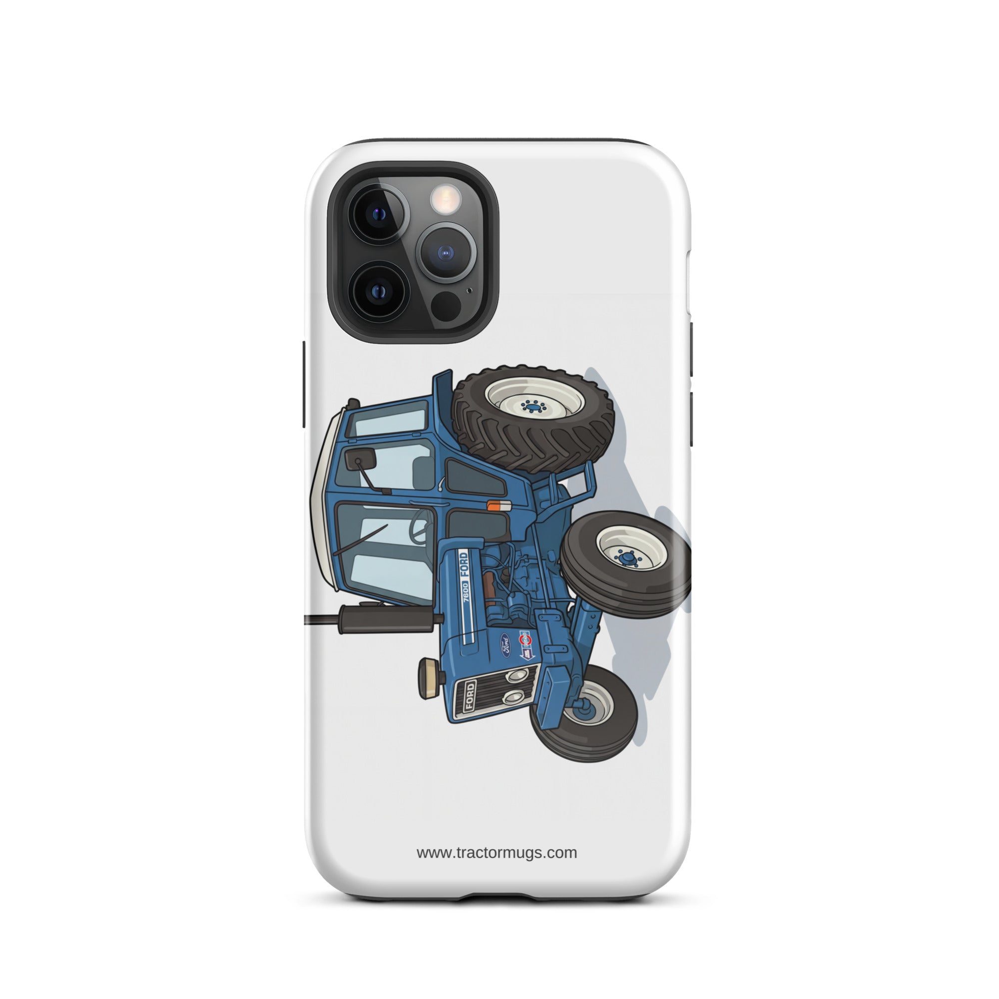The Tractor Mugs Store iPhone 12 Pro Ford 7600 | Tough Case for iPhone® Quality Farmers Merch