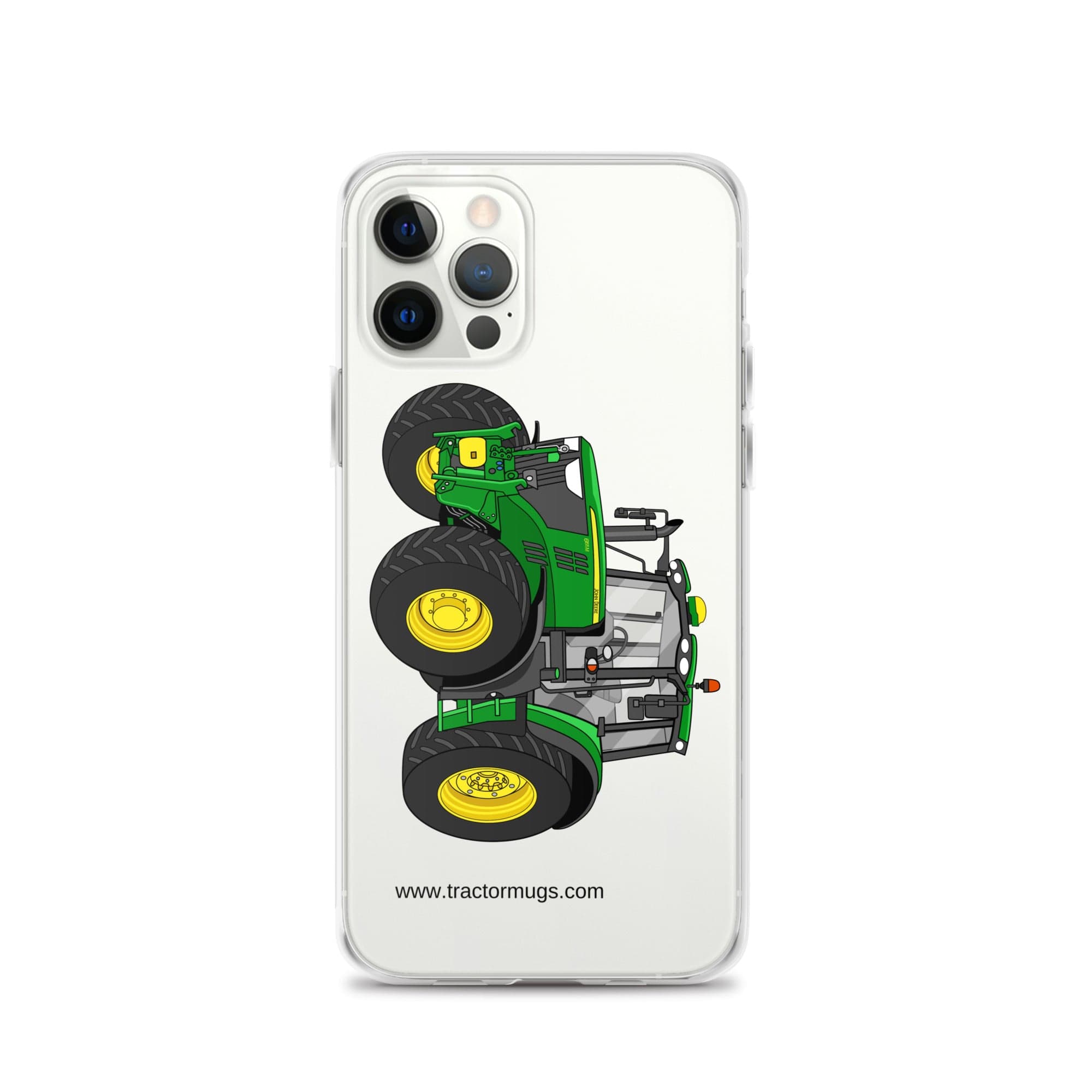 The Tractor Mugs Store iPhone 12 Pro John Deere 6155 M | Clear Case for iPhone® Quality Farmers Merch