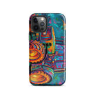 The Tractor Mugs Store iPhone 12 Pro John Deere 6930 | Splash Art Tough Case for iPhone® Quality Farmers Merch