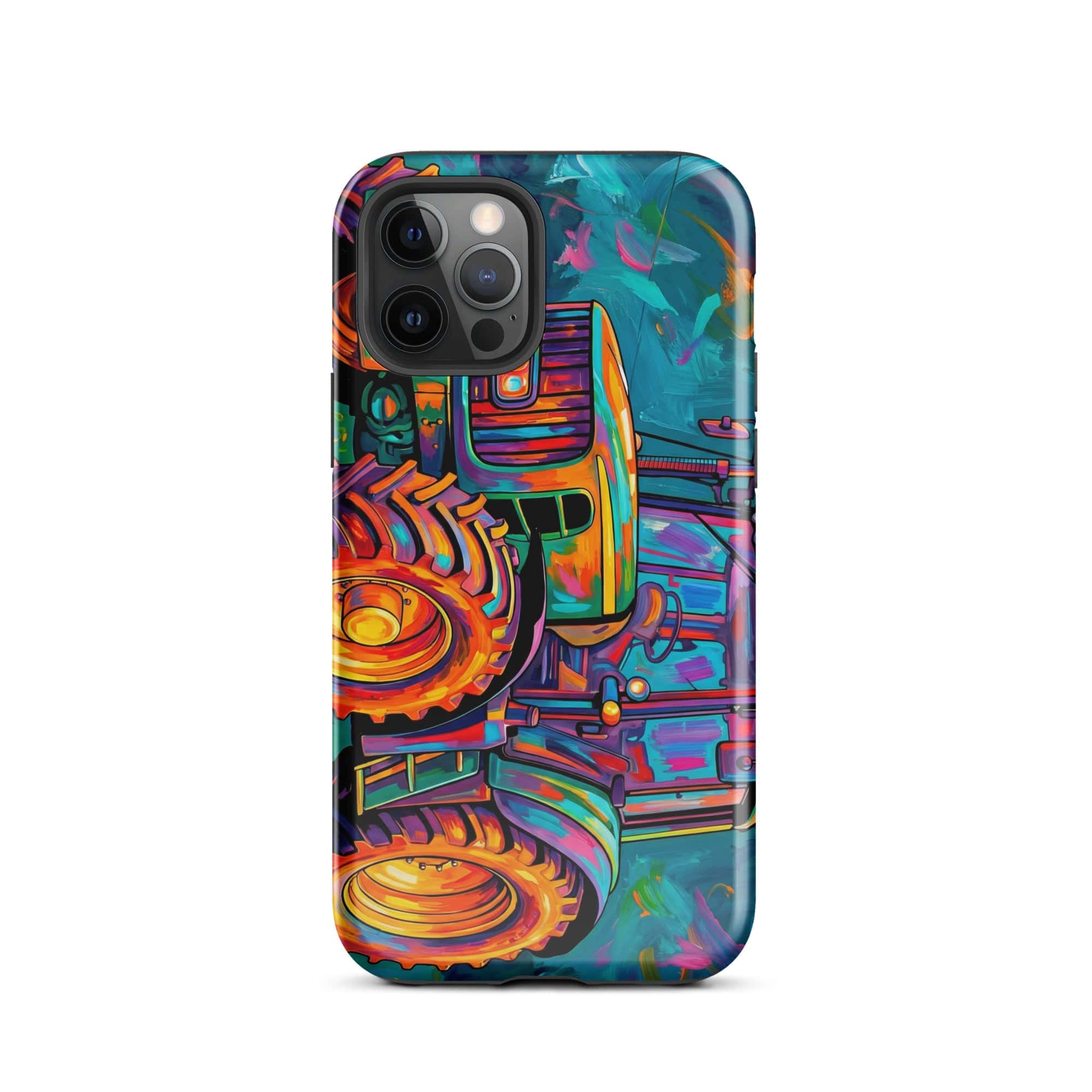 The Tractor Mugs Store iPhone 12 Pro John Deere 6930 | Splash Art Tough Case for iPhone® Quality Farmers Merch