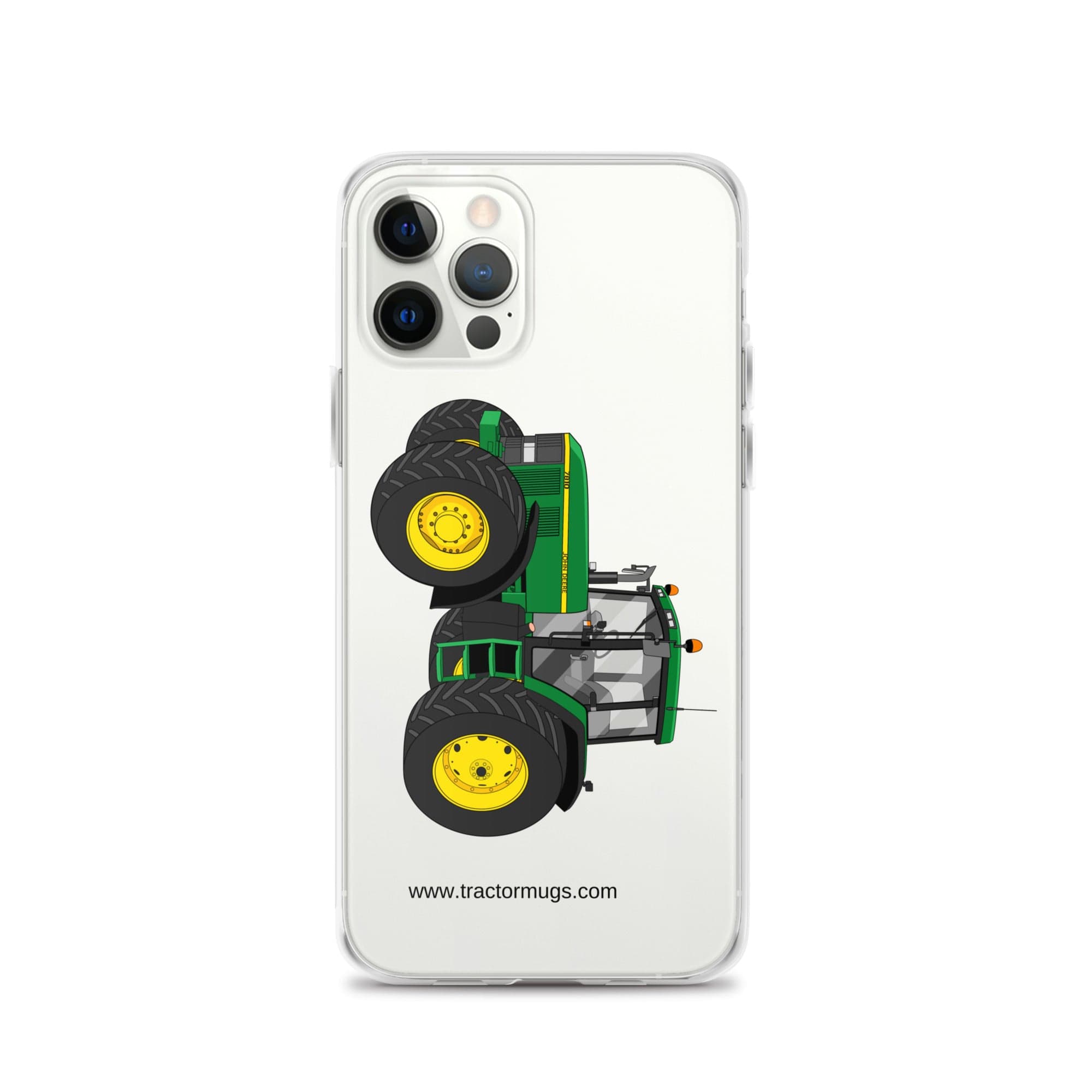 The Tractor Mugs Store iPhone 12 Pro John Deere 7810 | Clear Case for iPhone® Quality Farmers Merch