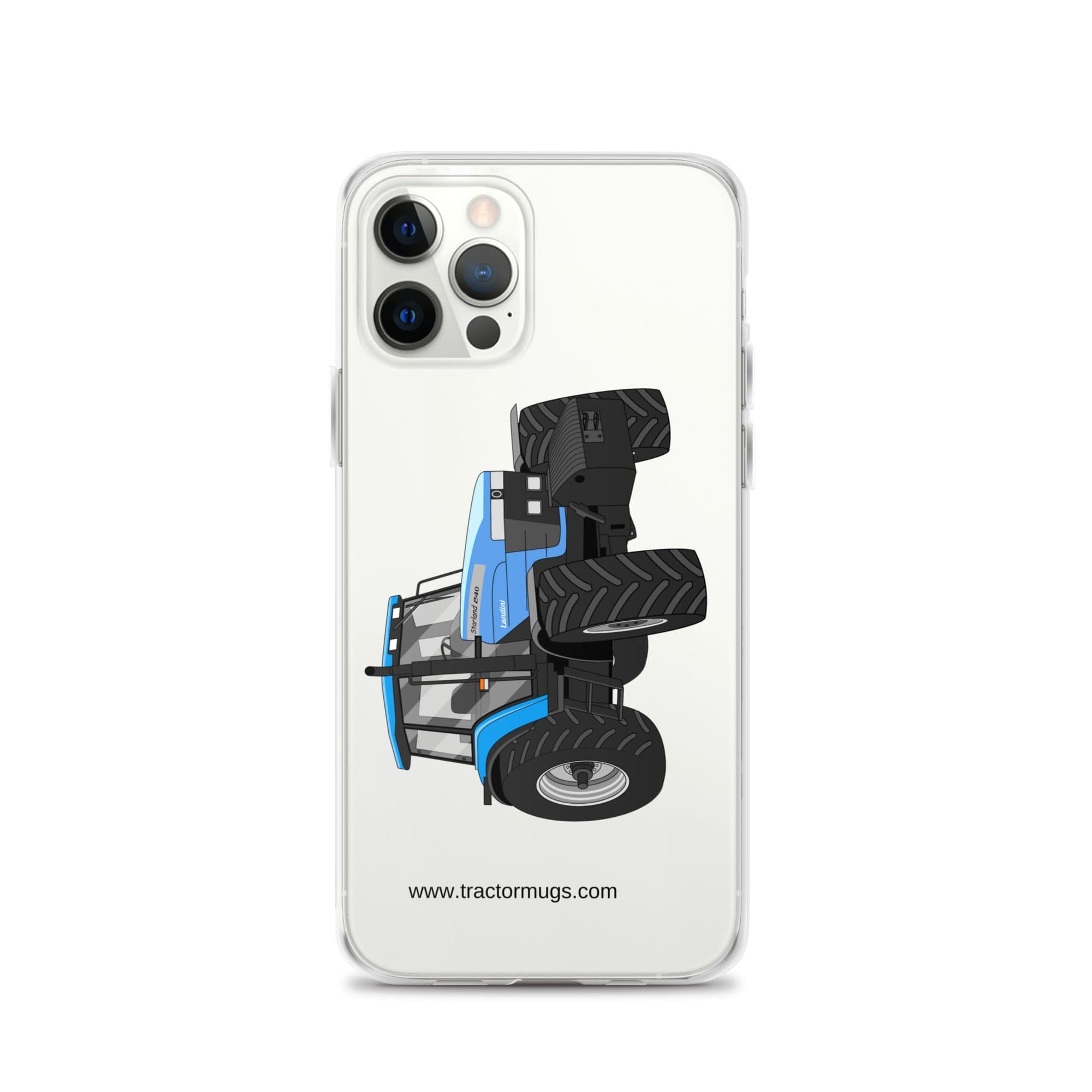 The Tractor Mugs Store iPhone 12 Pro Landini Starland 240 | Clear Case for iPhone® Quality Farmers Merch